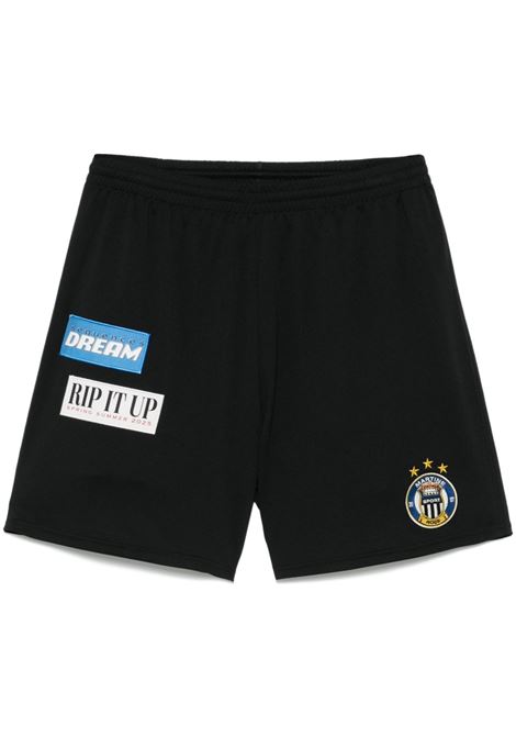 Shorts Football in nero Martine rose - uomo